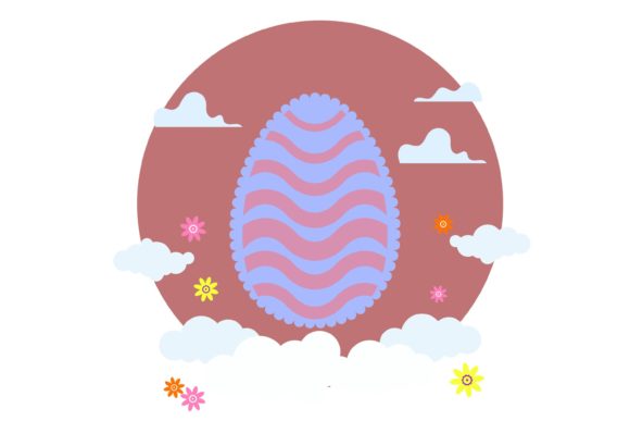 Download Easter Egg Beauty Concept Scalloped Edge - Concept Collection