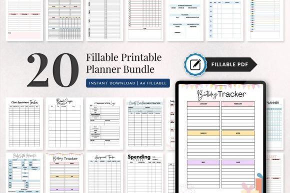 Download Planner Bundle | Ultimate Planner - Premium Bundle